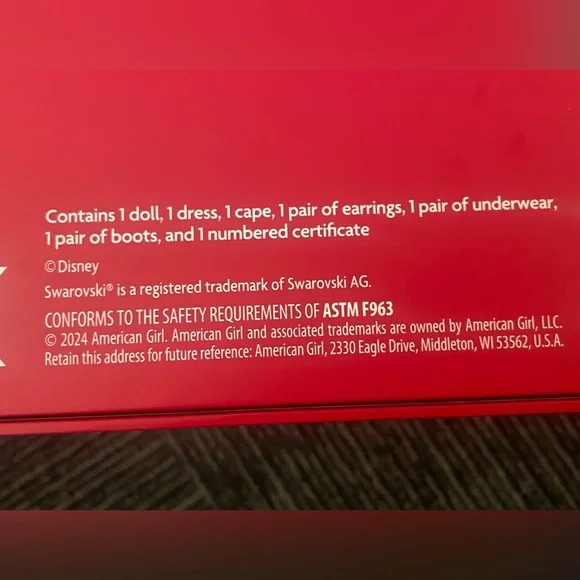 American Girl    Disney Frozen Anna   Collectors Doll    Brand New - Picture 10 of 11